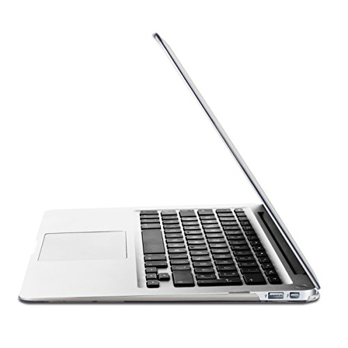 kwmobile Crystal Hülle für Apple MacBook Air 11″ Hard Case – dünne durchsichtige transparente Schutzhülle Cover Tasche Transparent - 8