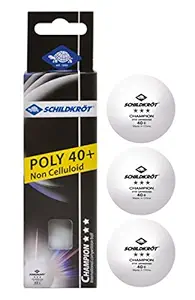 Schildkrot Champion 3 * 40+ Table Tennis Ball (3 Balls Can)