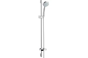 hansgrohe Croma 100 Duschset 0,90m, 4 Strahlarten, Chrom