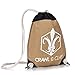 Produktbild CRAWL & CLAY ® Stringbag Farman aus einzigartigem Kraft Paper mit hochwertigem Innenfutter und Metallapplikationen in Premium Qualität