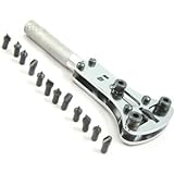 Well-Goal 1 Stück Präzision wasserdicht Uhrengehäuse Öffner Schlüssel Werkzeug