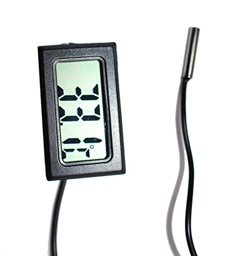 HaoYiShang Digitale Elektronische Thermometer Temperatur Monitor Tester mit wasserdicht Sensor - 4