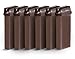Beauty Image Chocolate Warm Wax Roll On - Pack of 6