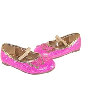 Mädchen rosa glitzer party schuhe für verkleidung und besondere anlässe