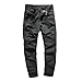Produktbild Geili Herren Cargohose Übergröße Einfarbige Freizeithose Multi-Tasche Kampfhose Arbeitshose Männer Herbst Winter Casual Tactical Military Armee Combat Regular Fit Lang Cargo Pants
