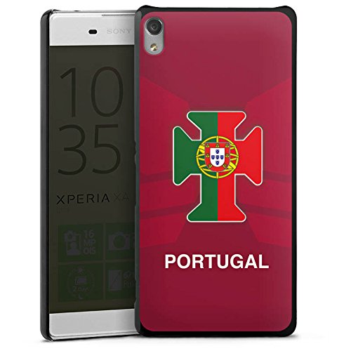 Sony Xperia XA Ultra Hülle Schutz Hard Case Cover Portugal EM Trikot Fußball Europameisterschaft