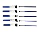 A&G®10PCS Professional Makeup Brushes Brush Cosmetic Set Make up Brushes Eyeshadow Eyebrow Shadow Powder Cosmetics Tools Kit(10pcs Blue Handle + Silver Tube)