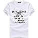 Produktbild Herren T-Shirts, 2018 Frühling Sommer Herren T-Shirt Hipster Kurzarmshirt Slim Fit Hemd Baumwolle Top Oversize Bluse Basic Sweatshirts ABsoar (XL, Weiß)