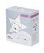 Baby Elegance Star Ted Cot Bumper Set (White)