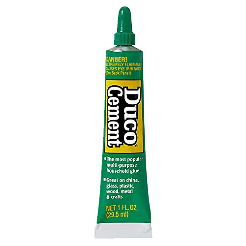 S/S Duco Cement Household Glue - Clear Multi-purpose Adhesive - 29.5ml - 1 Fl Oz