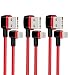 Produktbild Phone Ladekabel BECASO 3*1M USB Kabel für Phone 6 Plus/6 /5/5S/6s Pad 4 Pad Mini/Air Pod 5/ Pod7(ROT)