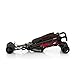 Hauck Speed Plus Four Wheel Pushchair - Red/Black
