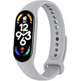 Coverzone Xiaomi Mi Band 3 4 5 6 7 ile uyumlu Saat Kayışı Ent Kaliteli Xiaomi Mi Band 3 4 5 6 7 ile uyumlu Spor Saat Kontrast