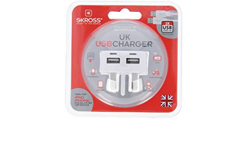 Skross UK USB Charger, weiß, 1.302700 - 6