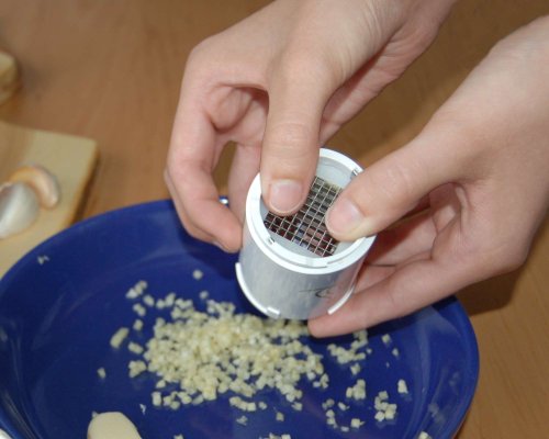 Genius 19102 Knoblauchschneider G5 4-tlg. Weiß - 7