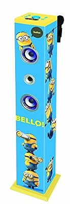 LEXIBOOK- K8050DES - Tour de son Bluetooth Lumineuse Minions