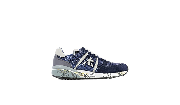 PREMIATA Sneakers Donna DIANE1209E Paillettes Blu : Amazon.it: Scarpe e  borse