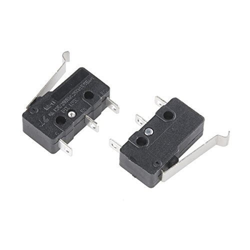 Preisvergleich Produktbild Mini Mikroschalter – SPDT (versetzt Hebel, 2er Pack)