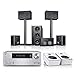 Produktbild Teufel System 4 THX AVR für Dolby Atmos 5.1.2-Set Schwarz/Weiß/Silber Film Subwoofer Lautsprecher Movie Musik Raumklang Sound Heimkino DTS HD