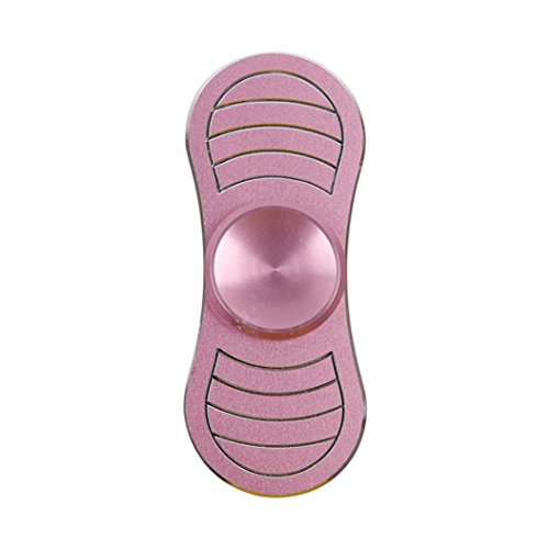 Sansee Fidget Hand Spinner Triangle Aluminum Finger Focus Toy EDC Focus ADHD Autism (rose gold) Sansee Fidget Hand Spinner Triangle Aluminum Finger Focus Toy EDC Focus ADHD Autism (rose gold)