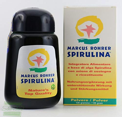 Alga Spirulina Marcus Rohrer 180 compresse con flacone in Vetro (2)