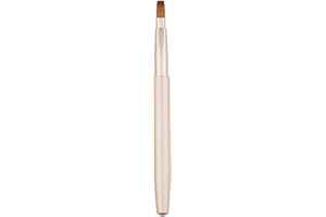 JTQYFI Professional Lip Brush With Lid Retractable Portable Cosmetic Brush For Lipstick Gloss Applicator Wands Makeup Tools