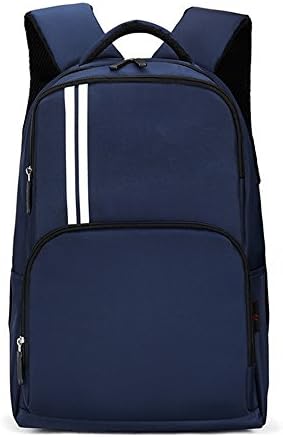 XIAODIU Shoulder bag Men and women Korean wave travel bag outdoor computer backpack Men's bag Sports student bag, dark blue