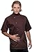 Produktbild Pflegeleichte Kurzarm Kochjacke Gustav in vielen Farben für Bistro + Gastronomie + Küche + Bäckerei, Farbe:Light Brown;Größe:62