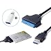 Produktbild Iitrust SATA-USB 3,0 Konverter, 2,5 Zoll SSD/HDD dedizierter USB 3,0 - SATA III Konverter Kabel 0,5m für Win Vista, Win7, Win8, Win10, Mac OS8,4