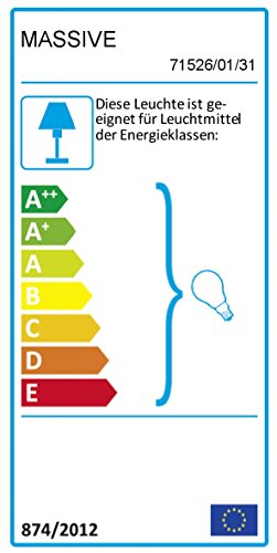 Weiße Außenlampe Wandleuchte hängend von Philips/Massive Außenleuchte Wandlampe für Hof und Garten - 2