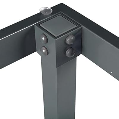 Ultranatura Gartentisch mit Glasplatte der Serie Korfu, Terrassentisch