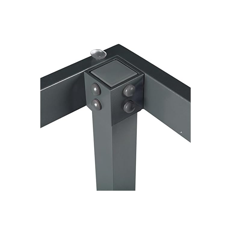 Ultranatura Gartentisch mit Glasplatte der Serie Korfu, Terrassentisch