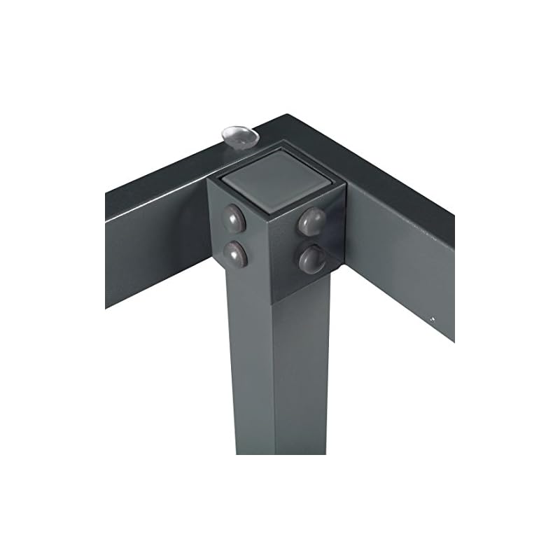 Ultranatura Gartentisch mit Glasplatte der Serie Korfu, Terrassentisch