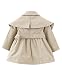 Hangel Baby Girl's Princess Cotton Spring Autumn Outerwear Coat (M / Fit 12-18months, Picture Color)