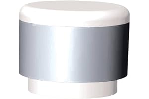 Fiskars Surface de frappe de rechange avec anneau métallique pour Coin éclateur Sécuri-T et Merlin éclateur X39, Blanc/Argenté, 1001616