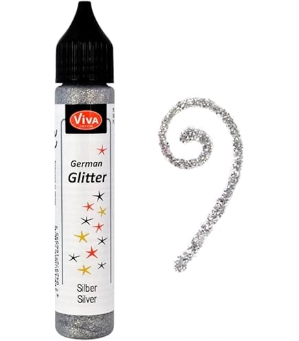 Knorr Prandell Glitter Fein 7g – Silberner Glitzer Für Bastelprojekte