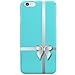 Price comparison product image Tiffany's Ribbon bow turquoise blue baby blue cute Iphone 7 case plastic cover