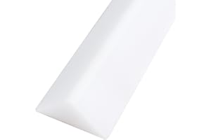 DEARBAG Barra de protección contra golpes para ducha, autoadhesiva, 200 cm, silicona, tope de agua, separación en seco y húmedo