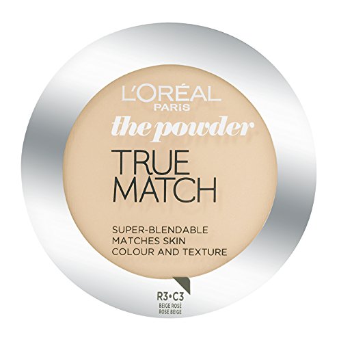 L'Oreal Paris True Match Powder - 9 g, Rose Beige (Number C3)