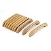 Produktbild Sourcingmap Schrank Tür Schublade Hardware 3,5 mm Gewinde Loch Holz Pull Griffe Beige 10 PCS