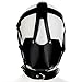 Price comparison product image BANSSGOTH Leather Mask Headgear Head Harness Black Hood Restraints Flirting Teasing Goth Fetish Festival Unisex Gay Game Toys