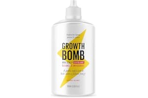 Growth Bomb AHA Scalp Exfoliant 100ml- help clarify the scalp. Silicone-free. Yerba Maté. Aloe Vera. Natural Ingredients.