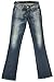 MISS SIXTY "Collection Destroyed" womens bootcut jeans used-look denim (navy blue)