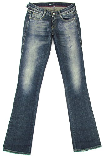 MISS SIXTY "Collection Destroyed" womens bootcut jeans used-look denim (navy blue)