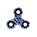 Produktbild MetroLager Finger Spinner, Fidget Spielzeug Hand Spinner Toy,Ablenkung Plastik aus Teilcarbon mit Drei / Trio Kugellager Perfekt für ADS, ADHS, Angstzustände und Autismus Erwachsene Kinder Camouflage Blau