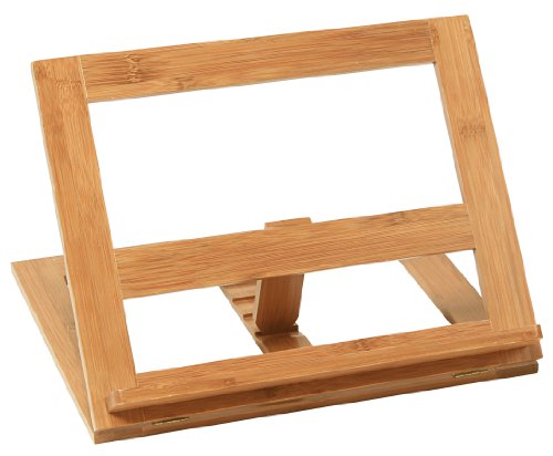 Kesper 56015 Kochbuchständer aus Bambus , 33 x 26.5 x 2 cm