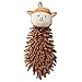 Price comparison product image Gaddrt Chenille Towel Baby Nursery Hand Towel Chenille Home Kitchen Clean Towel Toddler Soft Plush Cartoon Animal Wipe, 30x19cm (Brown)