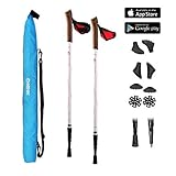 Nordic Walking Stöcke 'Lady Edition' Teleskop Verstellbar...