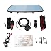 Produktbild 7"Full HD 1080P Intelligentes Auto DVR Rückspiegel Dash Kamera Dual Lens 3G WiFi GPS Für Android 5.0