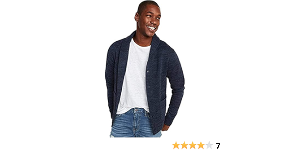 old navy mens shawl cardigan